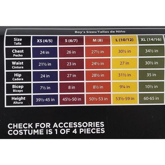 Grim Reaper Costume Size Medium Youth Glow In the Dark Scary Spooky Dress Up - Picture 7 of 9